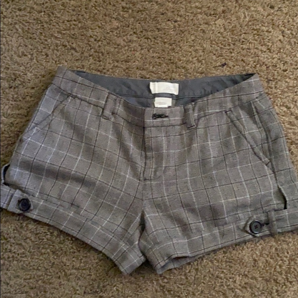 Plaid Shorts